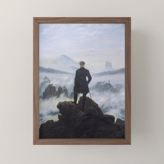 Wanderer above the Sea of Fog Mini Art Print Gallery Image 2
