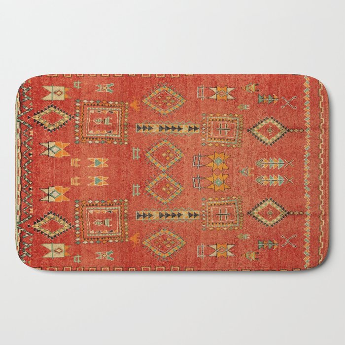 Moroccan Traditional Heritage Design Berber Style E5 Bath Mat Gallery Image 2