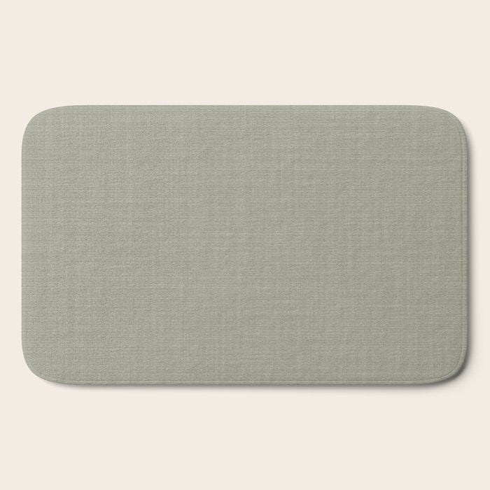 Sage linen Bath Mat Gallery Image 2
