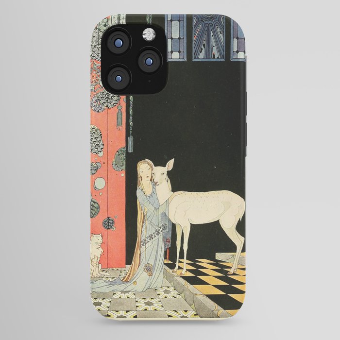 Art by Virginia Frances Sterrett from "Old French Fairy Tales," 1920 iPhone Case Gallery Image 44