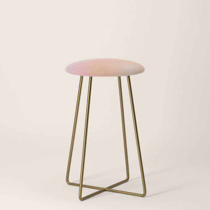Peach Fuzz Gradient Stool Gallery Image 4