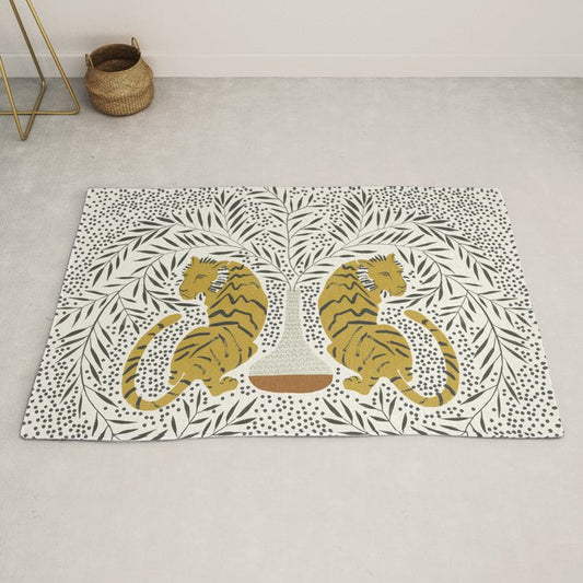 Tiger Vase Rug Gallery Image 2