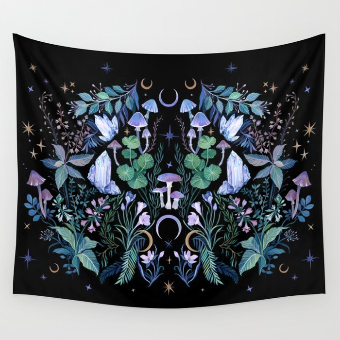Mystical Garden Wall Tapestry Gallery Image 3