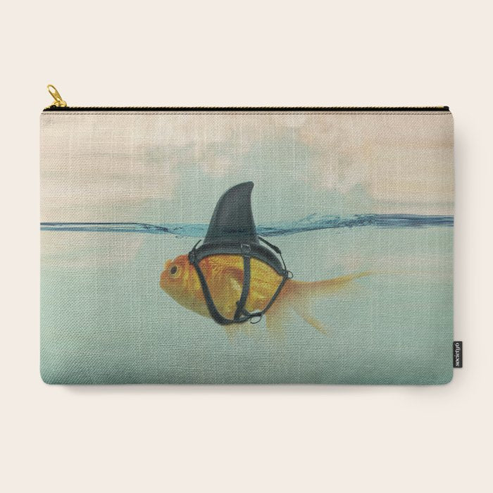 Brilliant DISGUISE - Goldfish with a Shark Fin Carry All Pouch Gallery Image 3