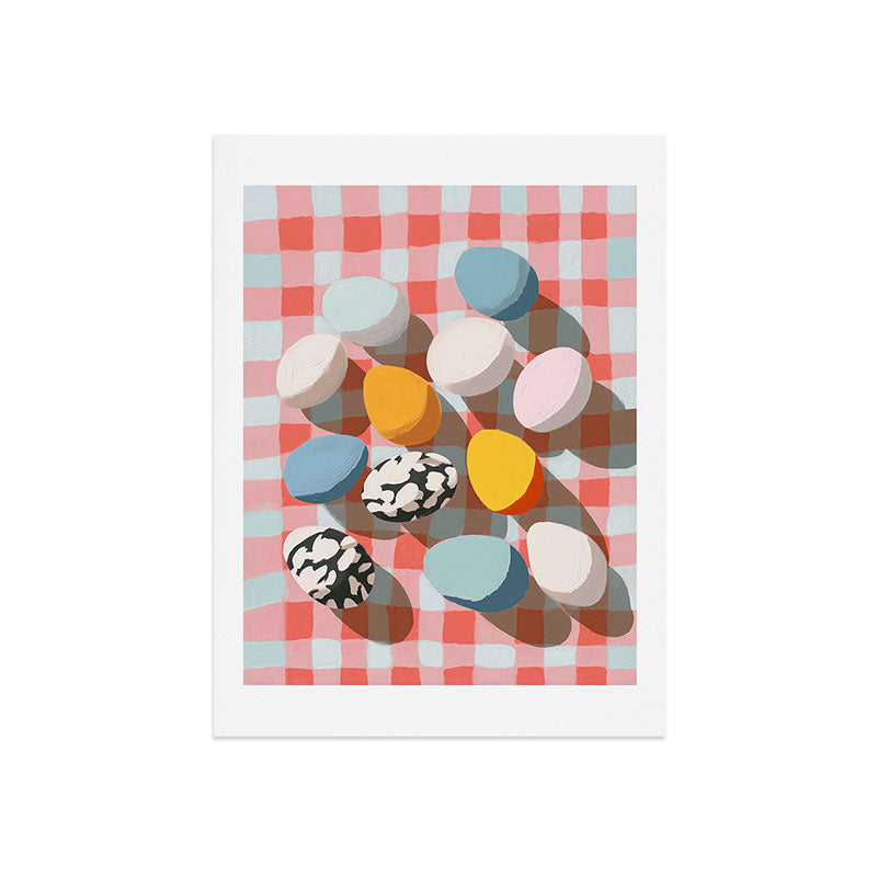 Easter Picnic Eggs Art Print Gallery Image 7