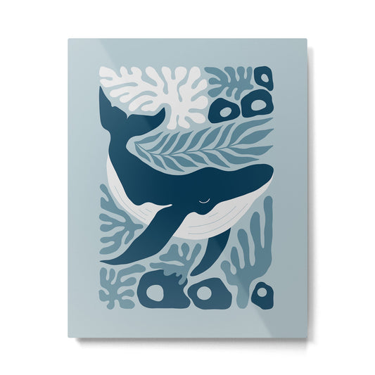 Whale Kingdom Metal Print Gallery Image 2