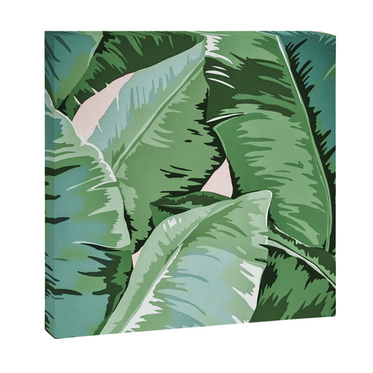 Banana leaf grandeur II Canvas Print Gallery Image 2