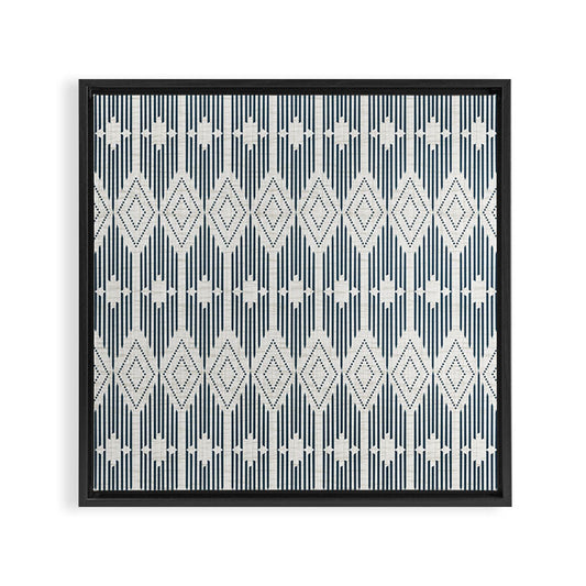 West End - Linen Framed Canvas Print Gallery Image 2