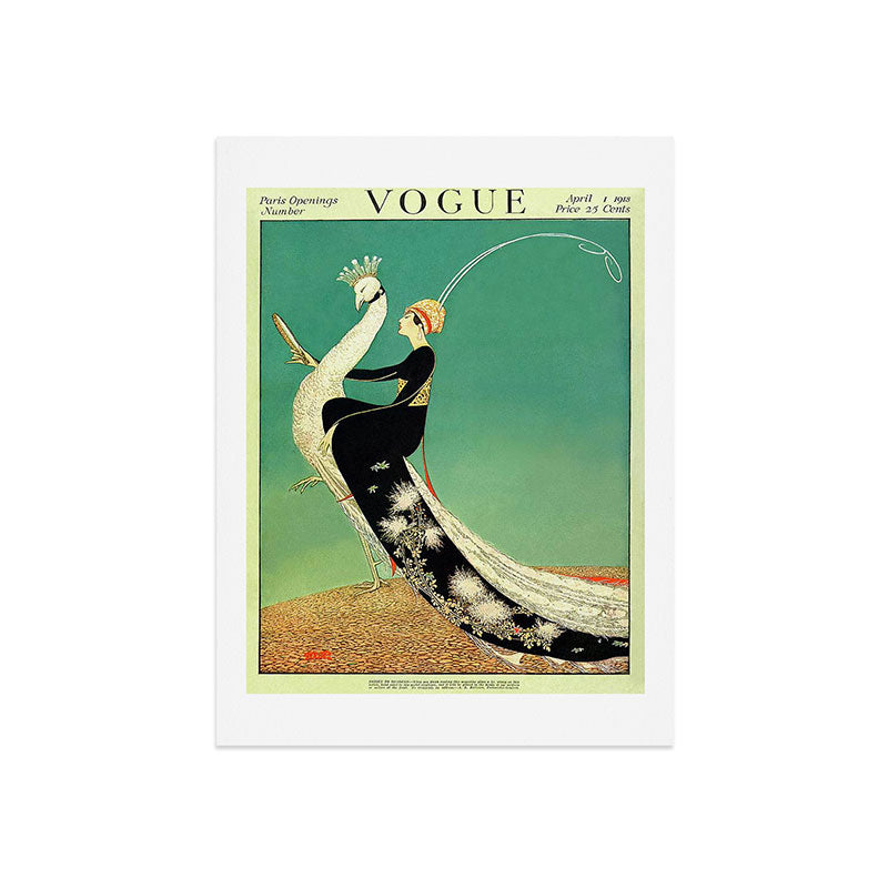 Vintage Magazine Cover - Peacock Art Print Gallery Image 7