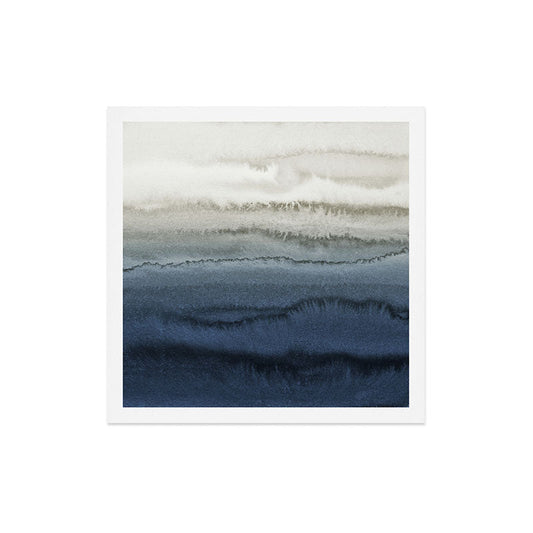 WITHIN THE TIDES - CRUSHING WAVES BLUE Art Print Gallery Image 2