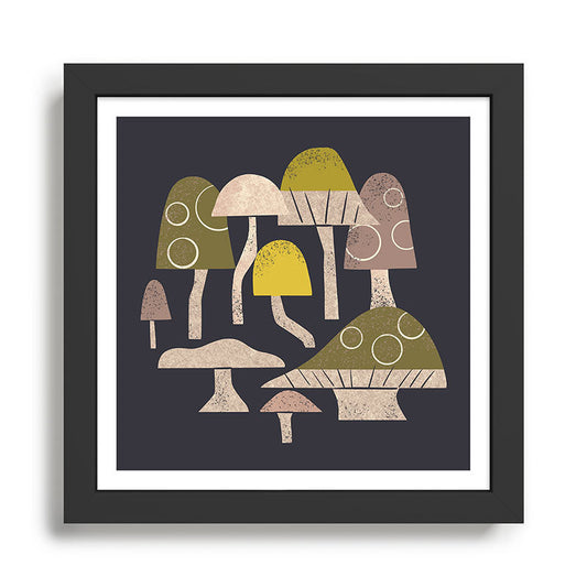 Toadstools Framed Art Print Gallery Image 2