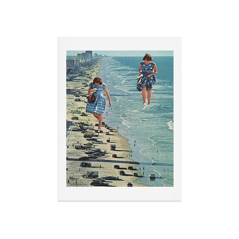 Walk on the Beach Art Print Gallery Image 7
