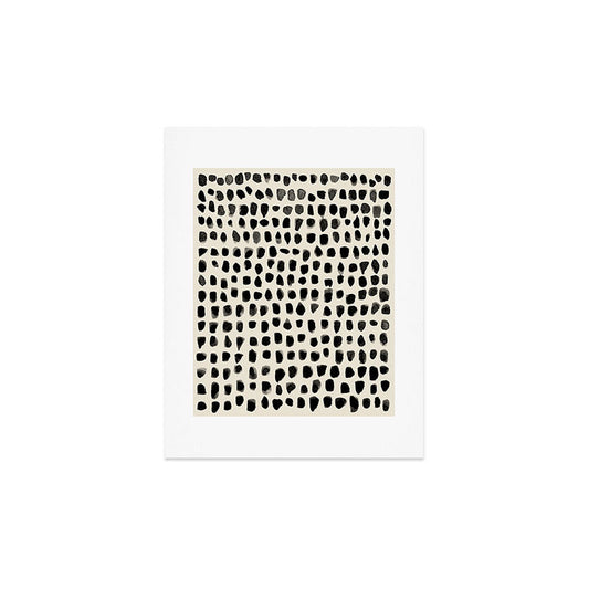 Dots (Beige) Art Print Gallery Image 2