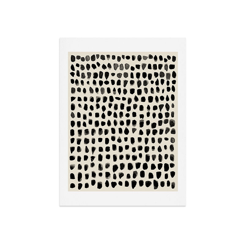 Dots (Beige) Art Print Gallery Image 5