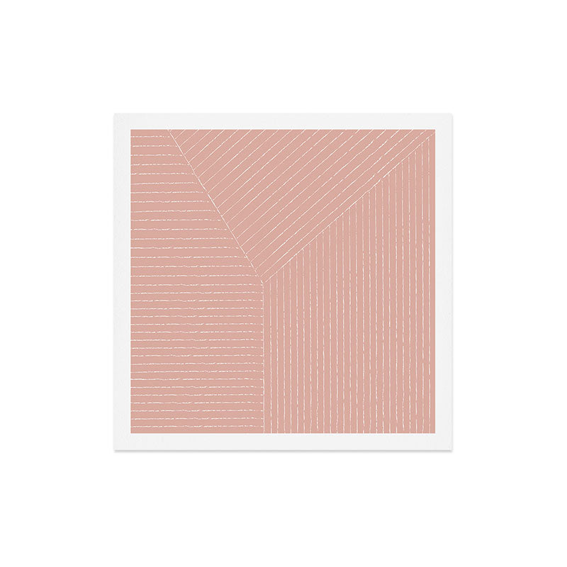 Lines (Blush Pink) Art Print Gallery Image 2