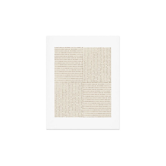 Lines III (Cream) Art Print Gallery Image 2