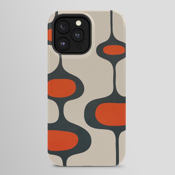 Mid-Century Modern Abstract Art 28 iPhone Case Gallery Image 24