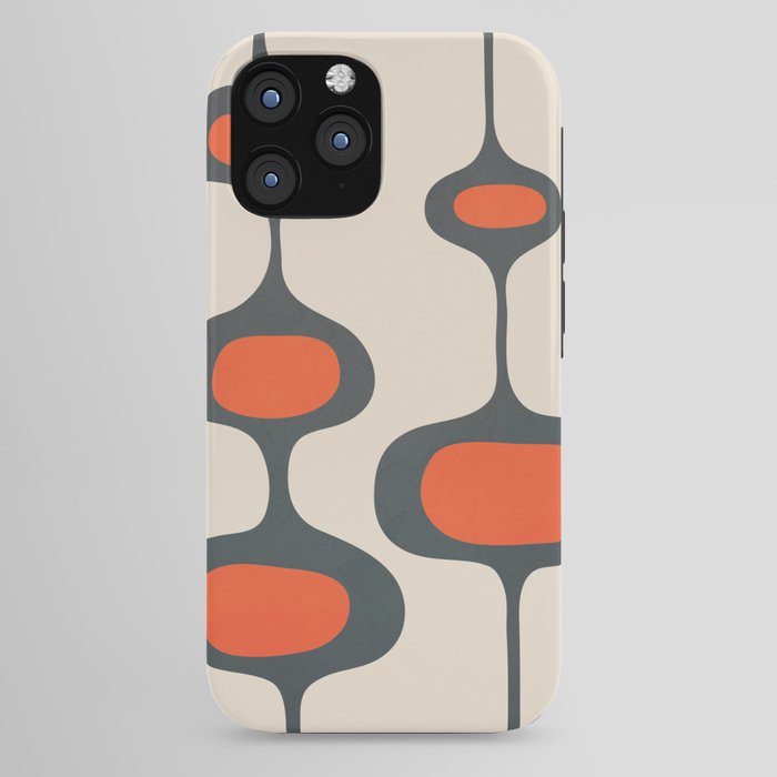 Mid-Century Modern Abstract Art 28 iPhone Case Gallery Image 44