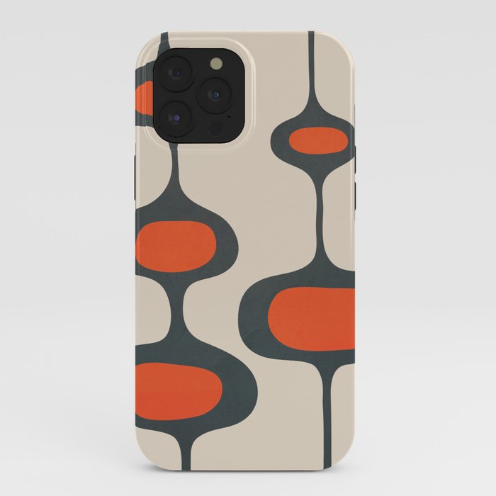 Mid-Century Modern Abstract Art 28 iPhone Case Gallery Image 40
