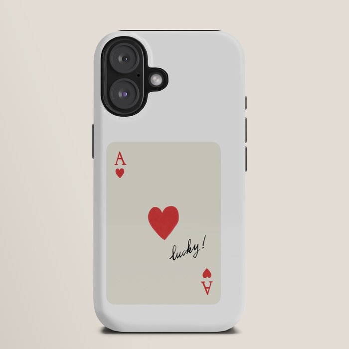 Ace of Hearts - Lucky Red iPhone Case Gallery Image 9