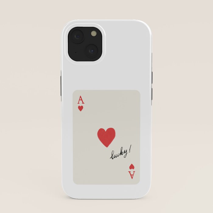 Ace of Hearts - Lucky Red iPhone Case Gallery Image 37
