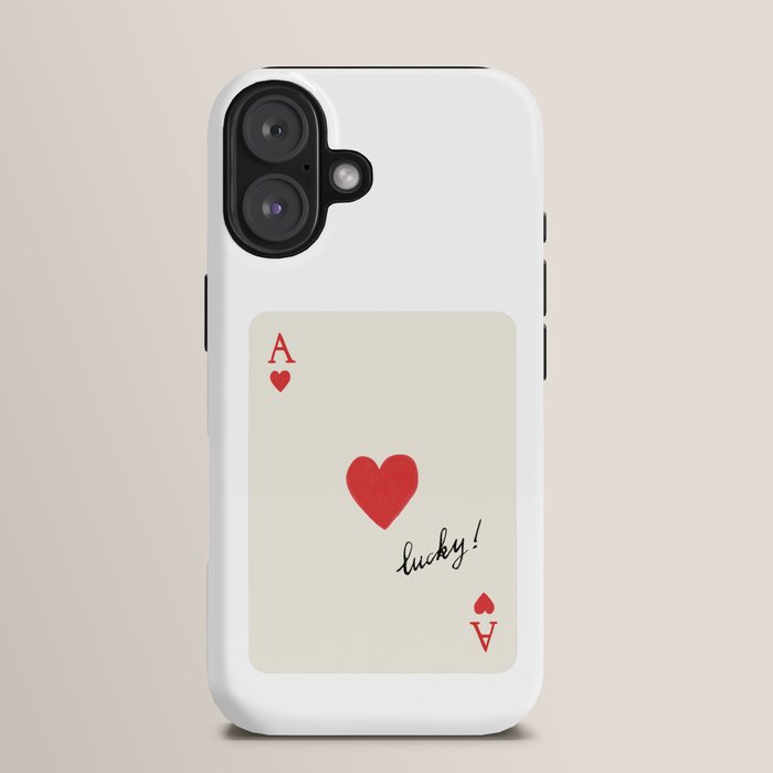 Ace of Hearts - Lucky Red iPhone Case Gallery Image 13