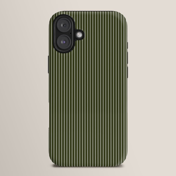 Lines #6 (Olive Green) iPhone Case Gallery Image 14