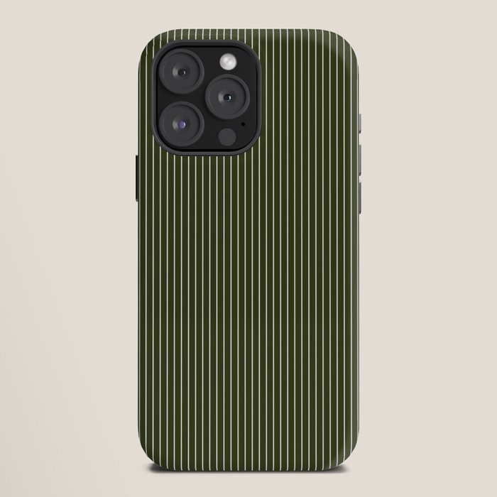 Lines #6 (Olive Green) iPhone Case Gallery Image 12