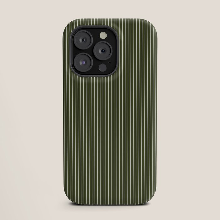 Lines #6 (Olive Green) iPhone Case Gallery Image 19
