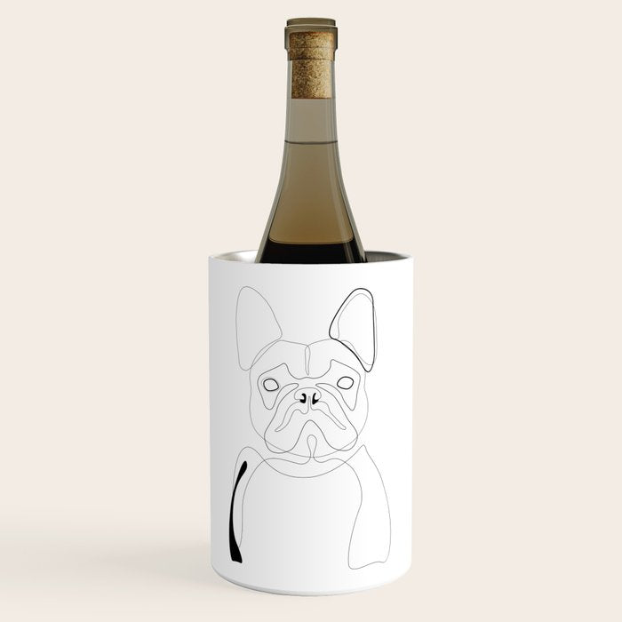 French Bulldog Wine Chiller Gallery Image 1