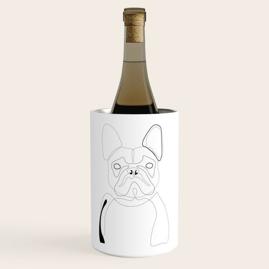 French Bulldog Wine Chiller Gallery Image 1