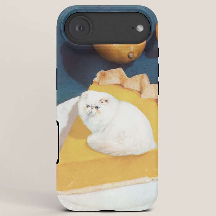 Lemon Meow Pie - Cat Meringue iPhone Case Gallery Image 6