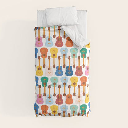 Colorful Guitars Comforter Gallery Image 9
