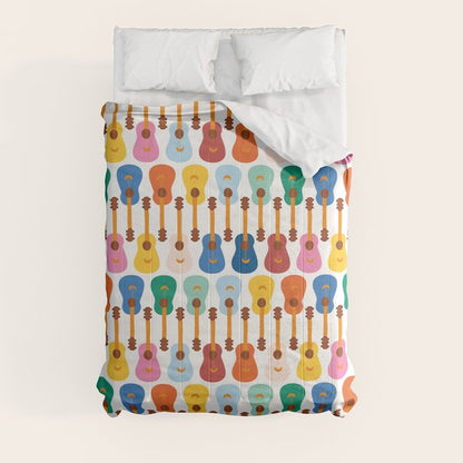Colorful Guitars Comforter Gallery Image 8