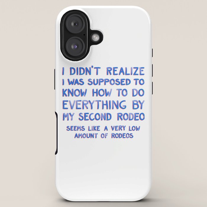 This Is My Second Rodeo iPhone Case Gallery Image 5