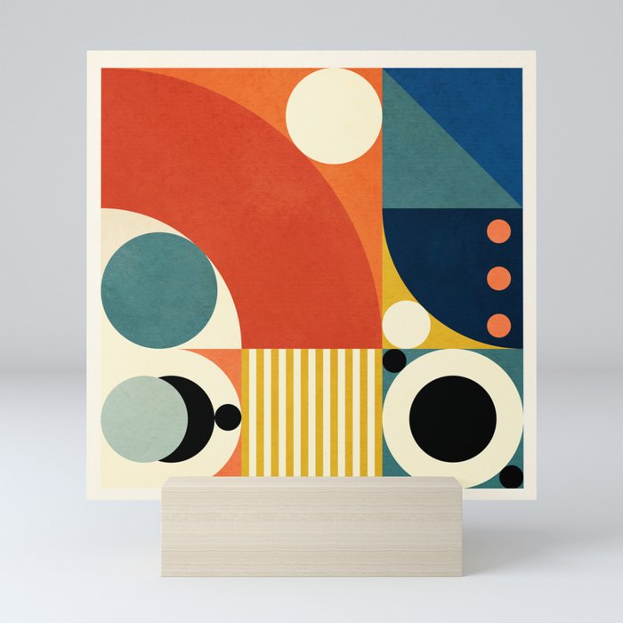 Roud Flow No 3 Mini Art Print Gallery Image 5
