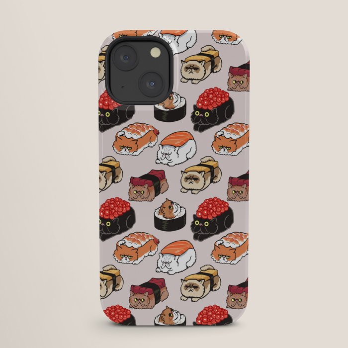 Sushi Persian Cat iPhone Case Gallery Image 25