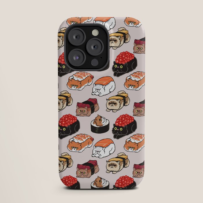 Sushi Persian Cat iPhone Case Gallery Image 19