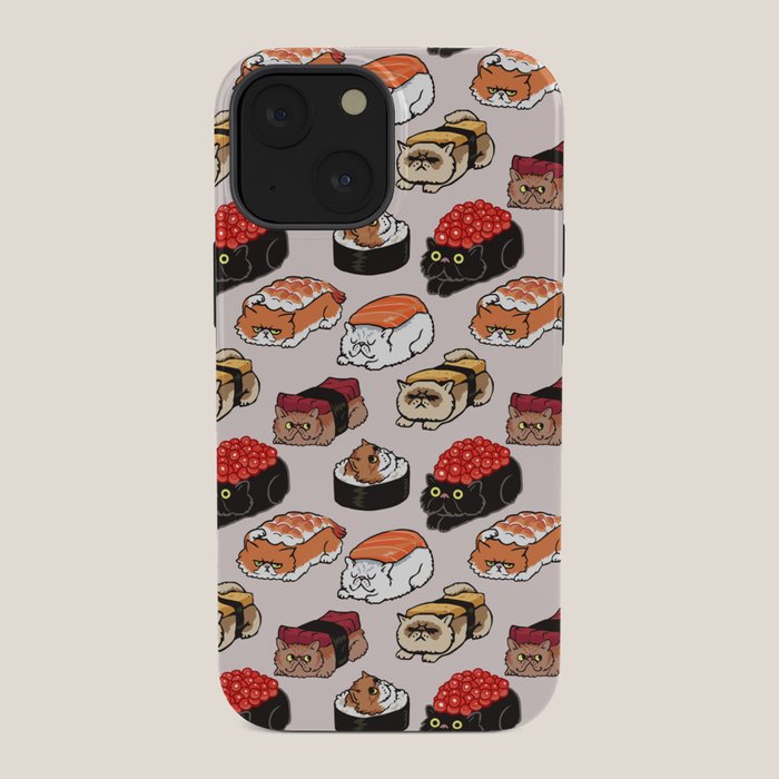Sushi Persian Cat iPhone Case Gallery Image 34