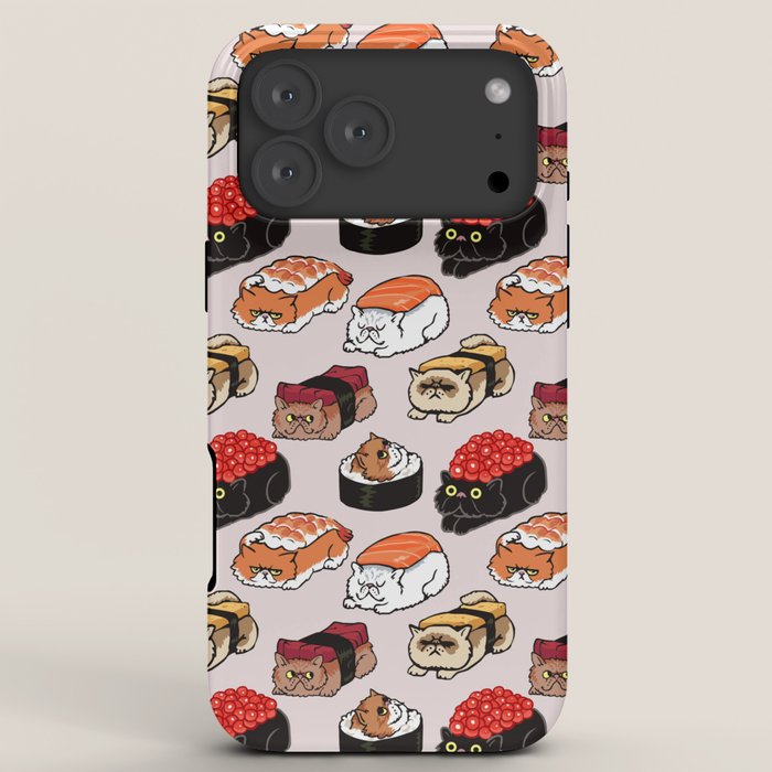 Sushi Persian Cat iPhone Case Gallery Image 8