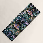 Sphinx Moth Moon Garden Yoga Mat Gallery Image 1