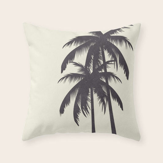 Palm Trees No 2 Throw Pillow Gallery Image 1