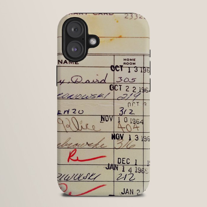 Library Card 23322 iPhone Case Gallery Image 10