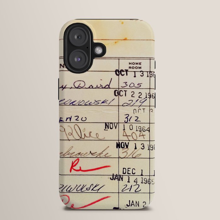 Library Card 23322 iPhone Case Gallery Image 13