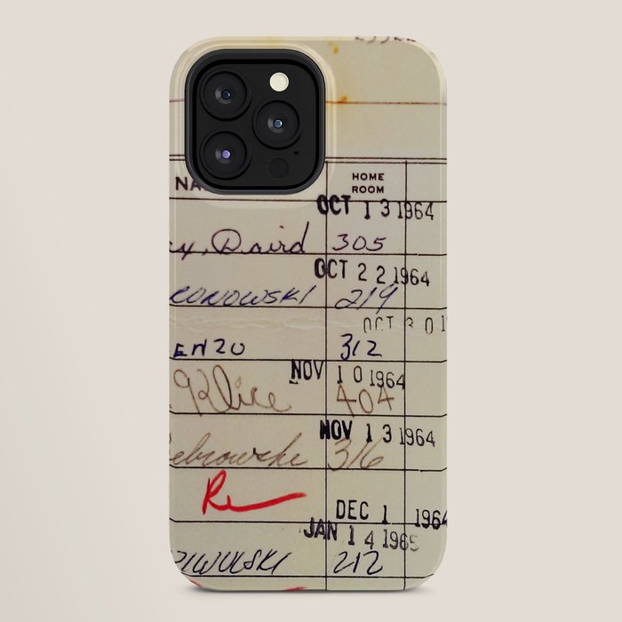 Library Card 23322 iPhone Case Gallery Image 28