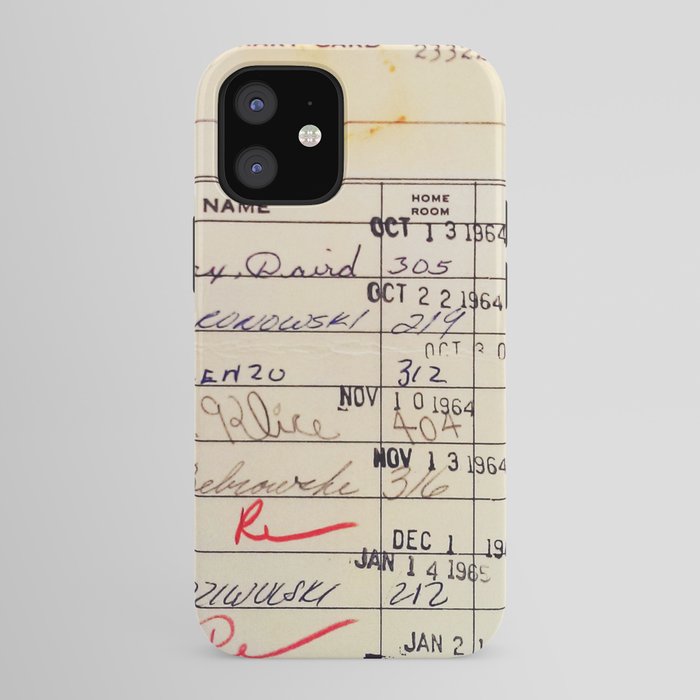 Library Card 23322 iPhone Case Gallery Image 41