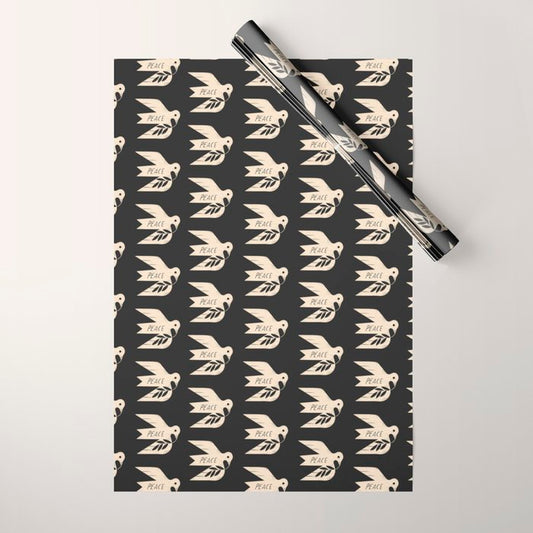 Peace Dove Wrapping Paper Gallery Image 1