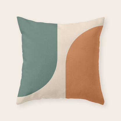 Modern Minimal Arch Abstract LXXXIX Throw Pillow Gallery Image 5