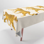 Fierce: Golden Tiger Edition Tablecloth Gallery Image 1