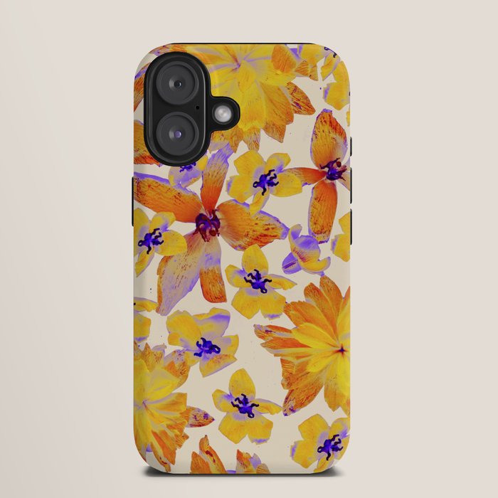 Grandma's Flowers (BEIGE) iPhone Case Gallery Image 9